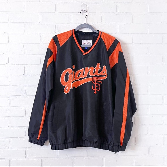 SF Giants Other - SF Giants Pullover Windbreaker Jacket Mens XL